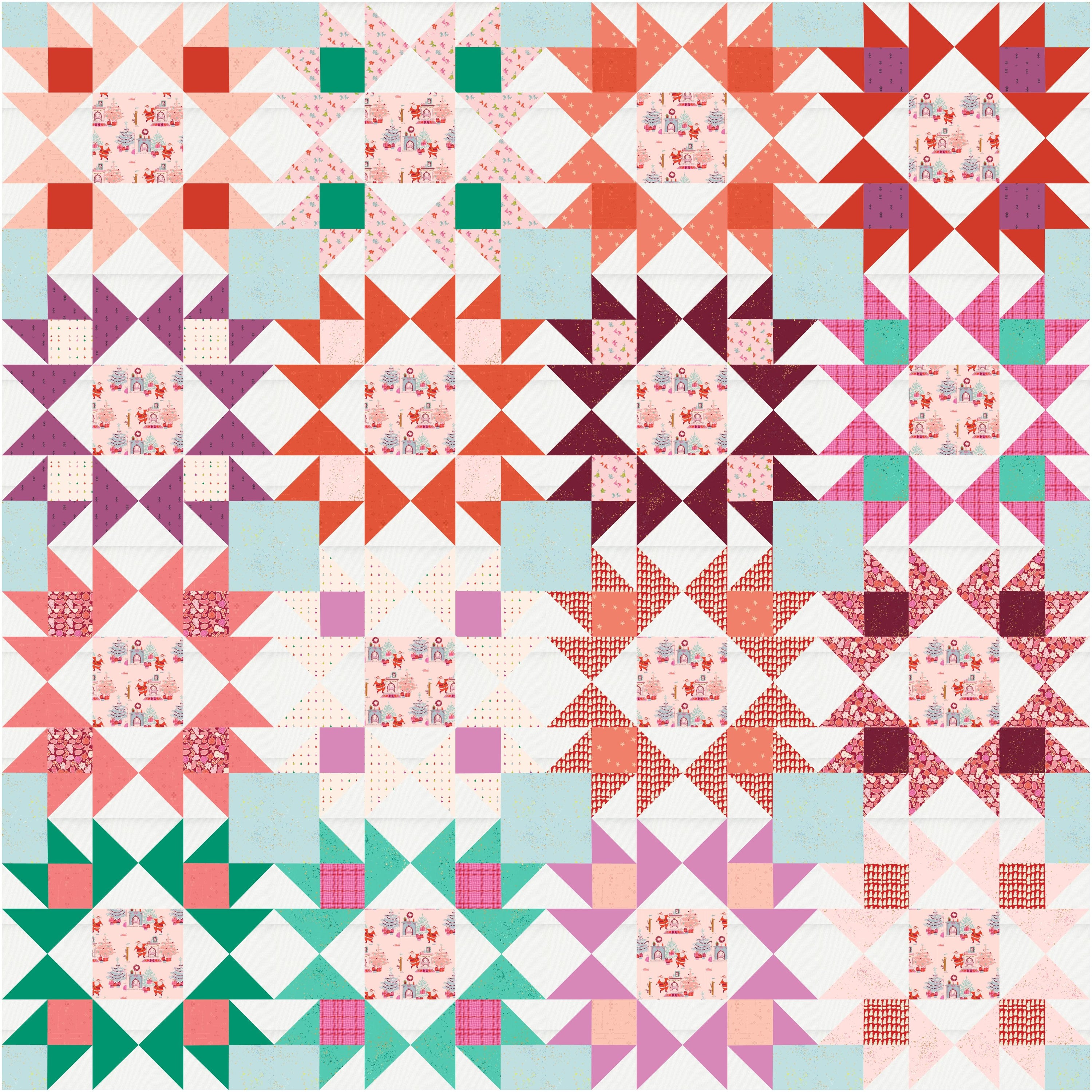 Society Quilt Kit - Down the Chimney