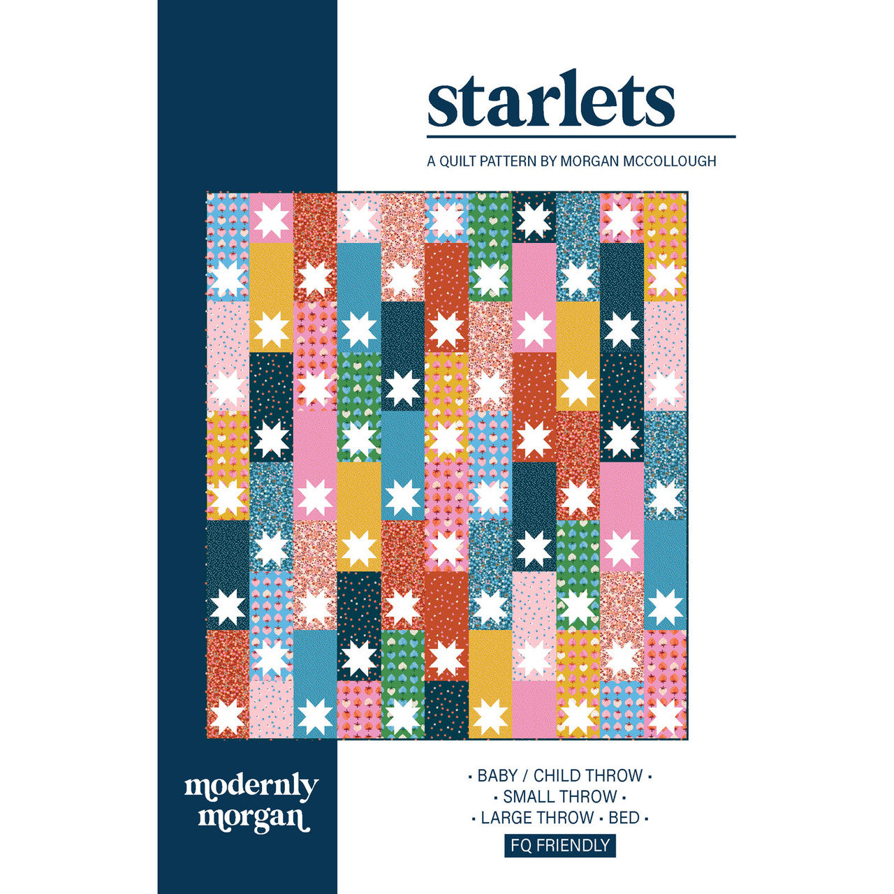 Starlets Quilt Pattern - Modernly Morgan