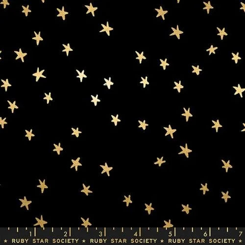 Starry - Metallic Black Gold