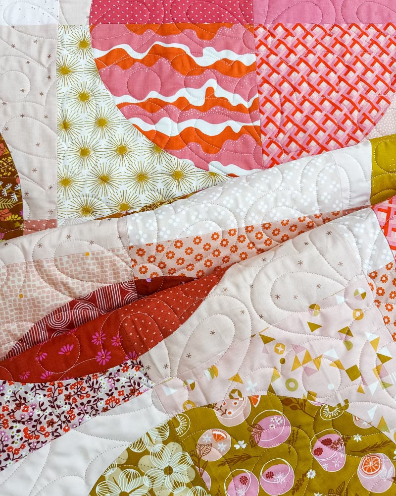 Champagne Strawberries Quilt