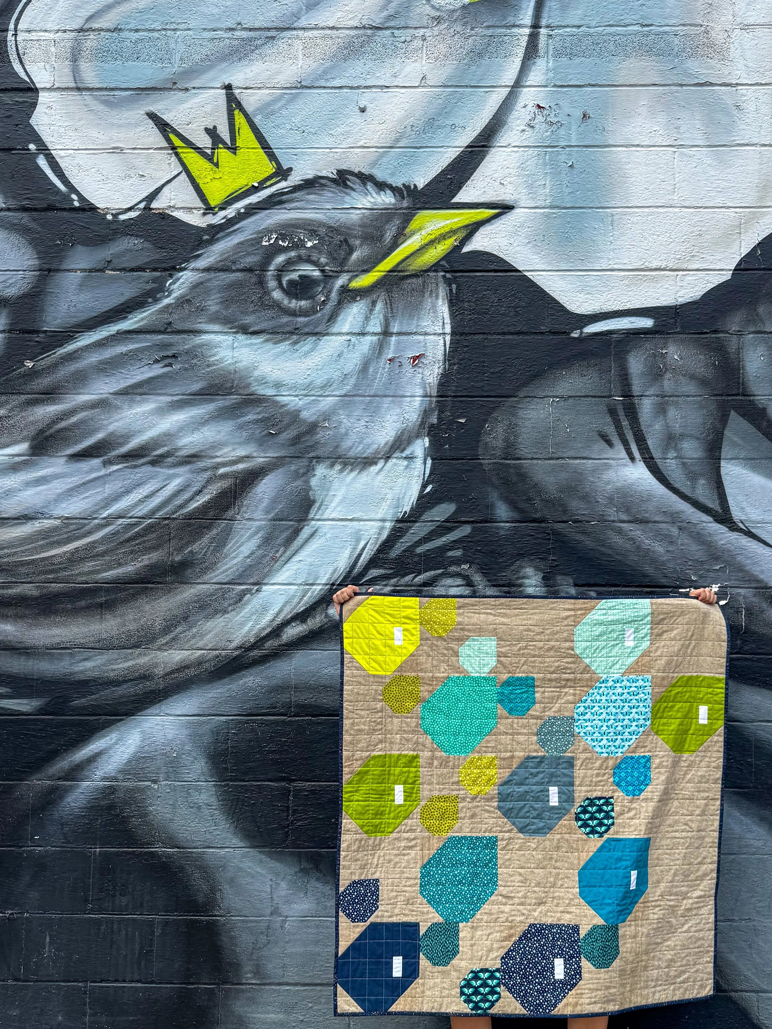 Summer Shower quilt pattern - La Bizarra Quilts