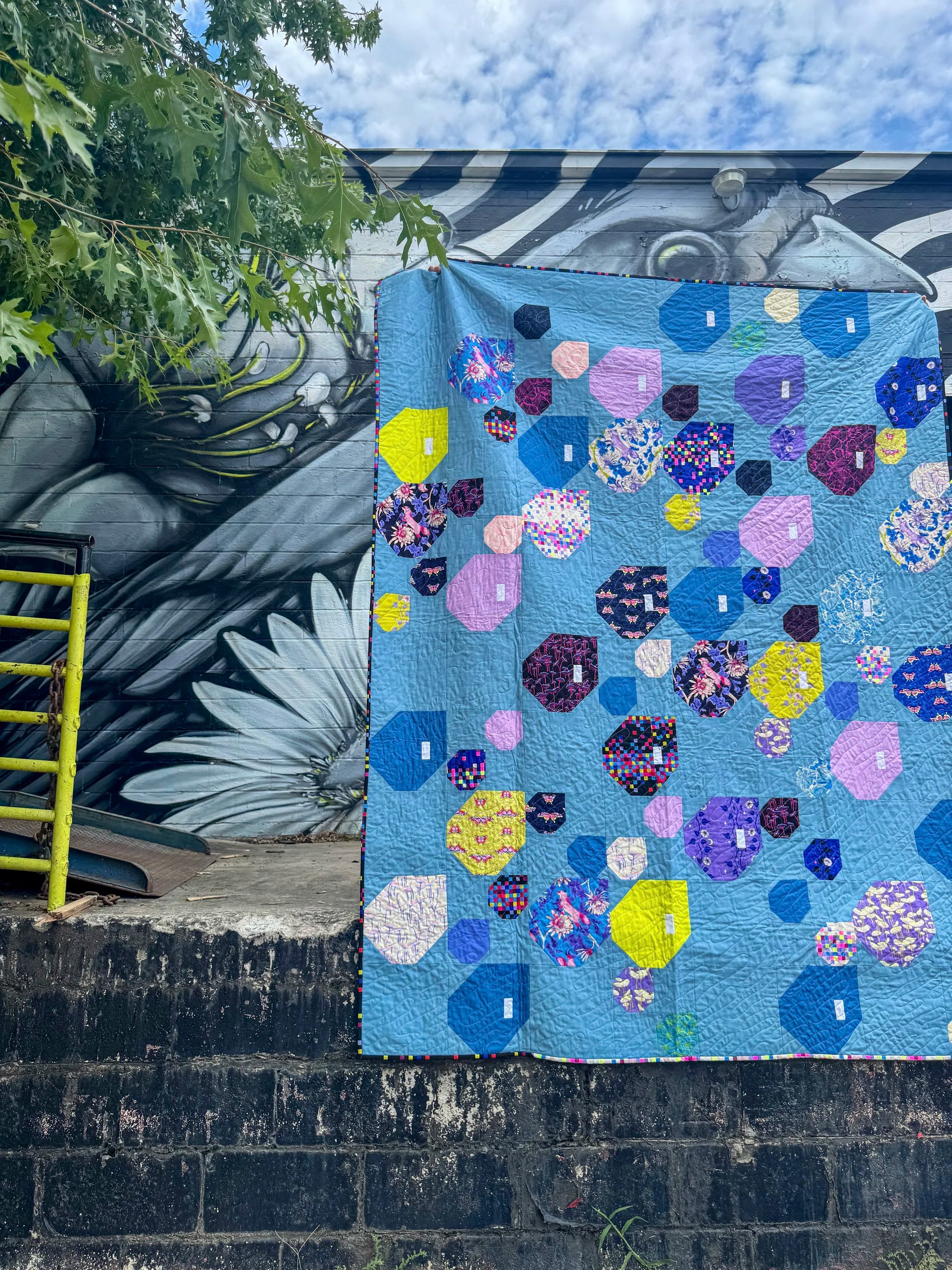 Summer Shower PDF quilt pattern