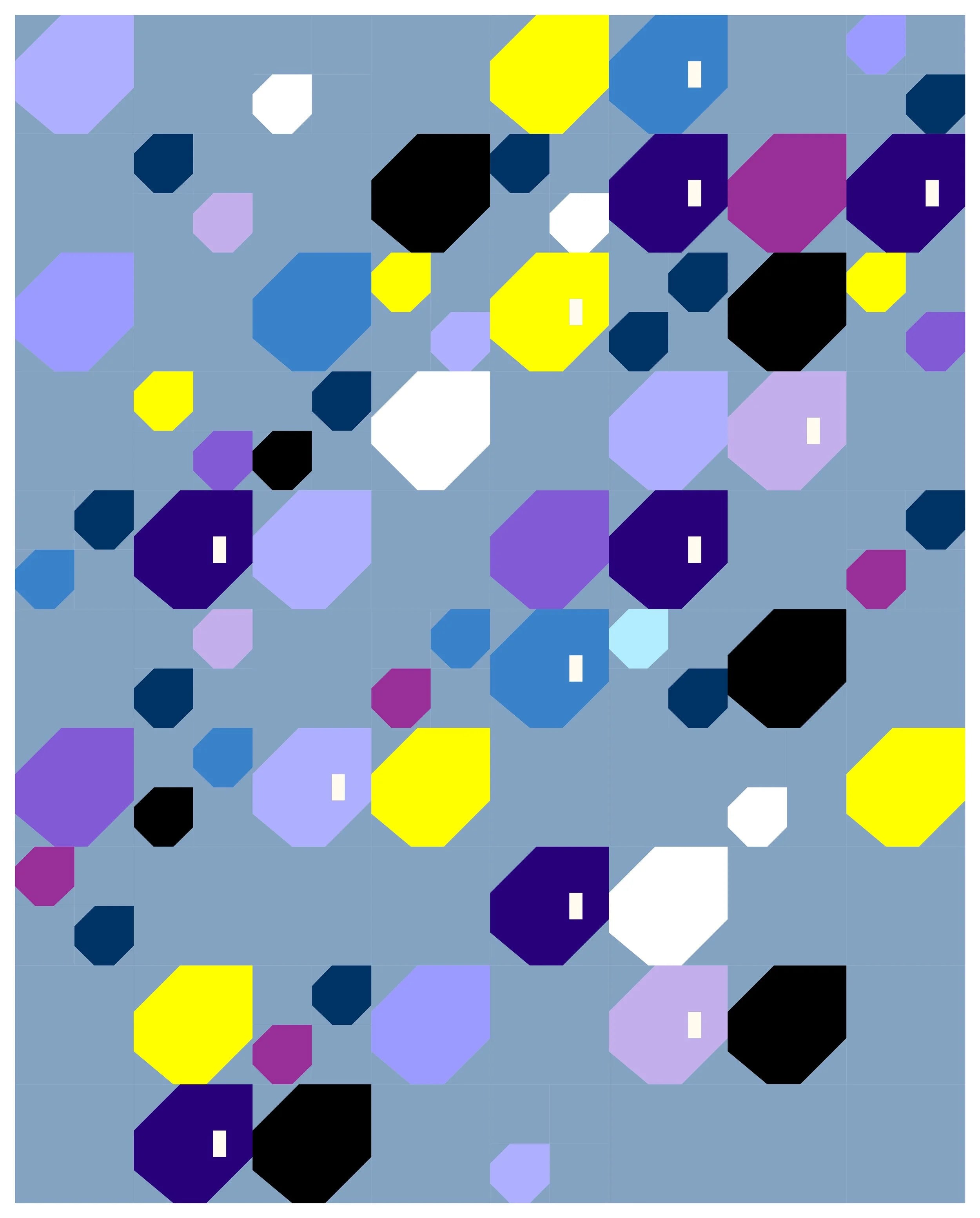 Summer Shower quilt pattern - La Bizarra Quilts