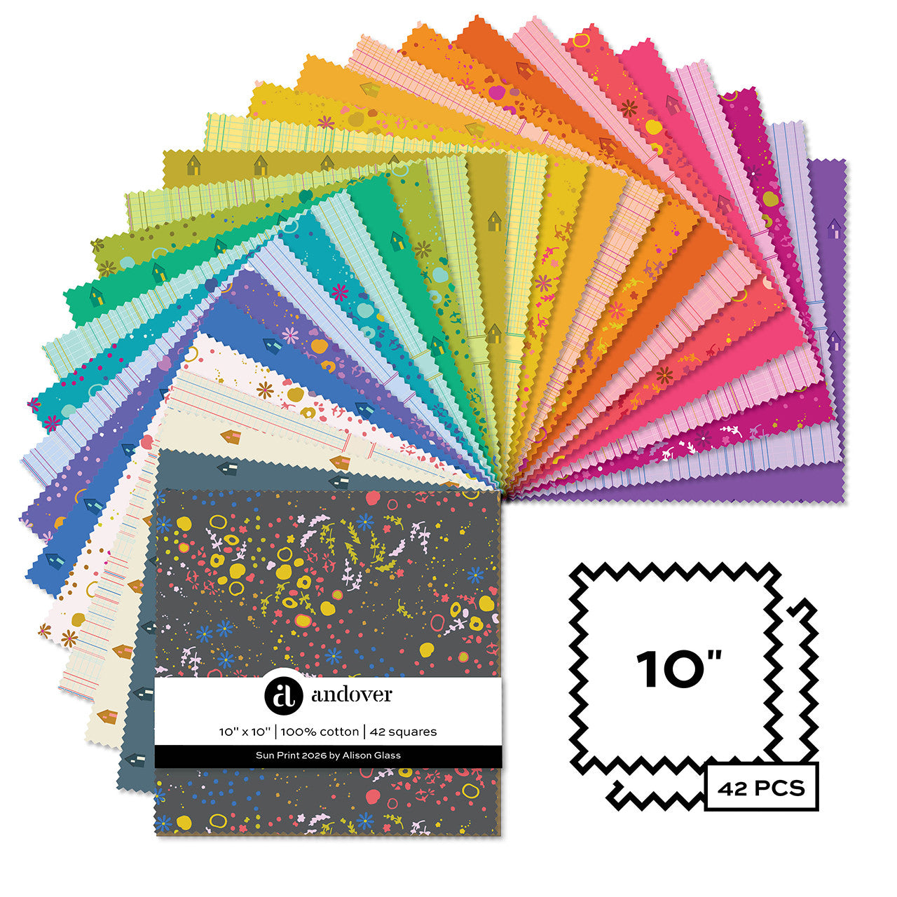 Sun Print 2026 - 10 inch squares