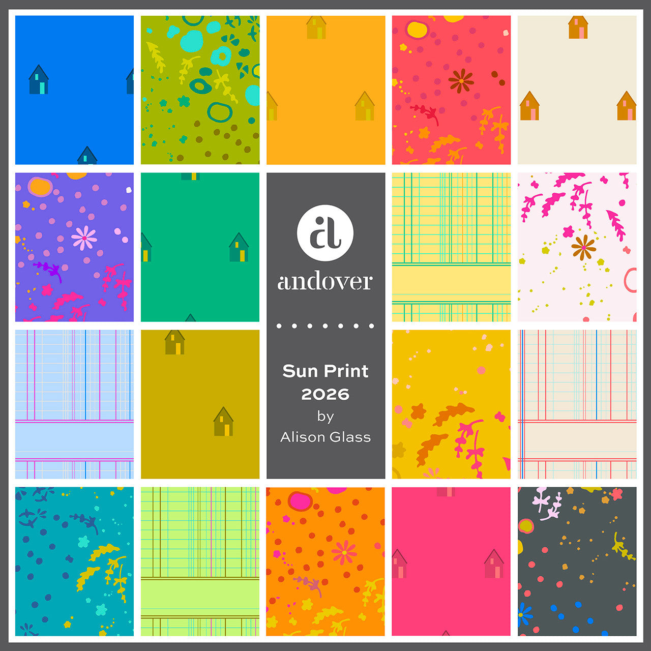 Sun Print 2026 - 10 inch squares