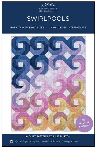 Swirlpools Quilt Pattern - Running Stitch Quilts