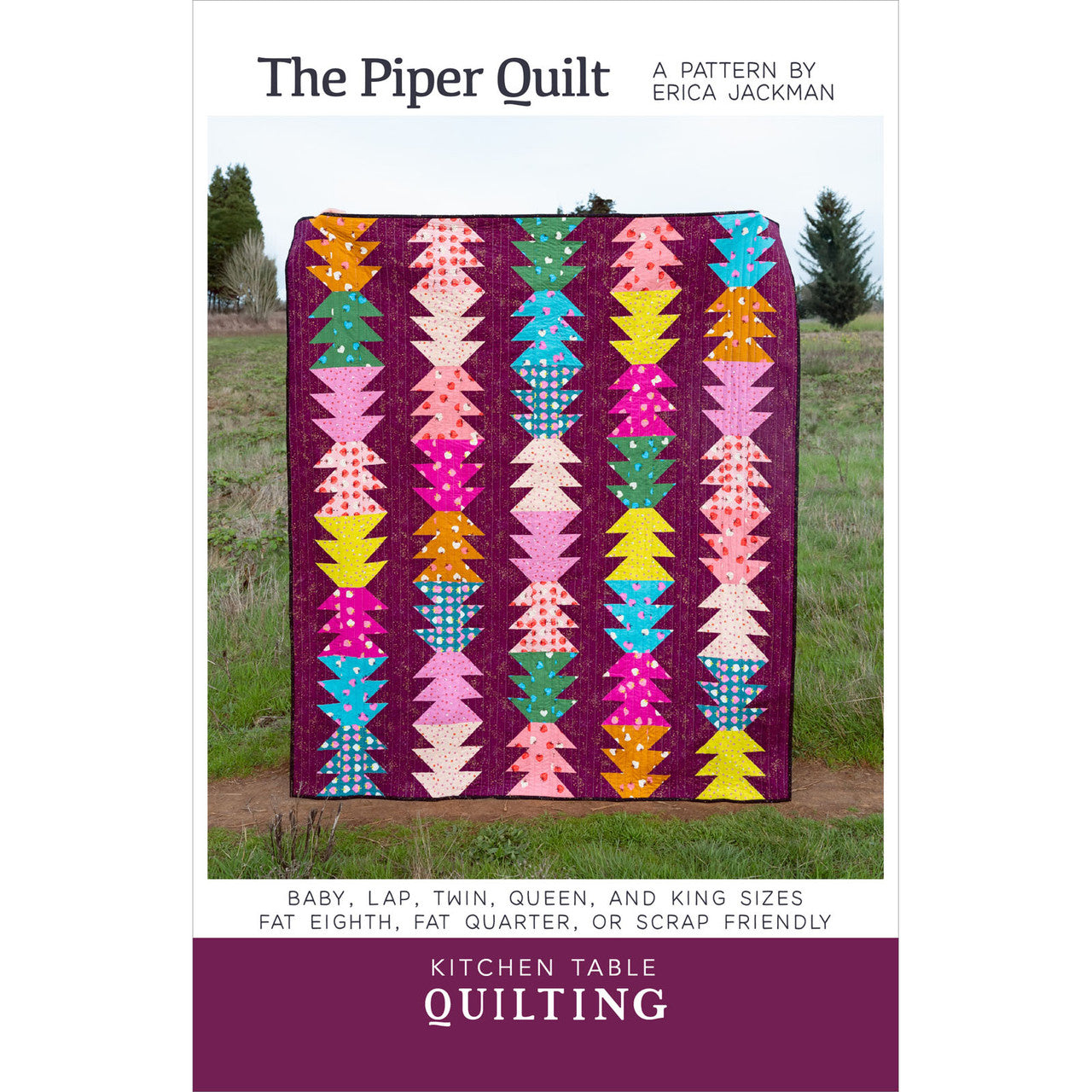 The Piper Quilt Pattern - Kitchen Table Quilting