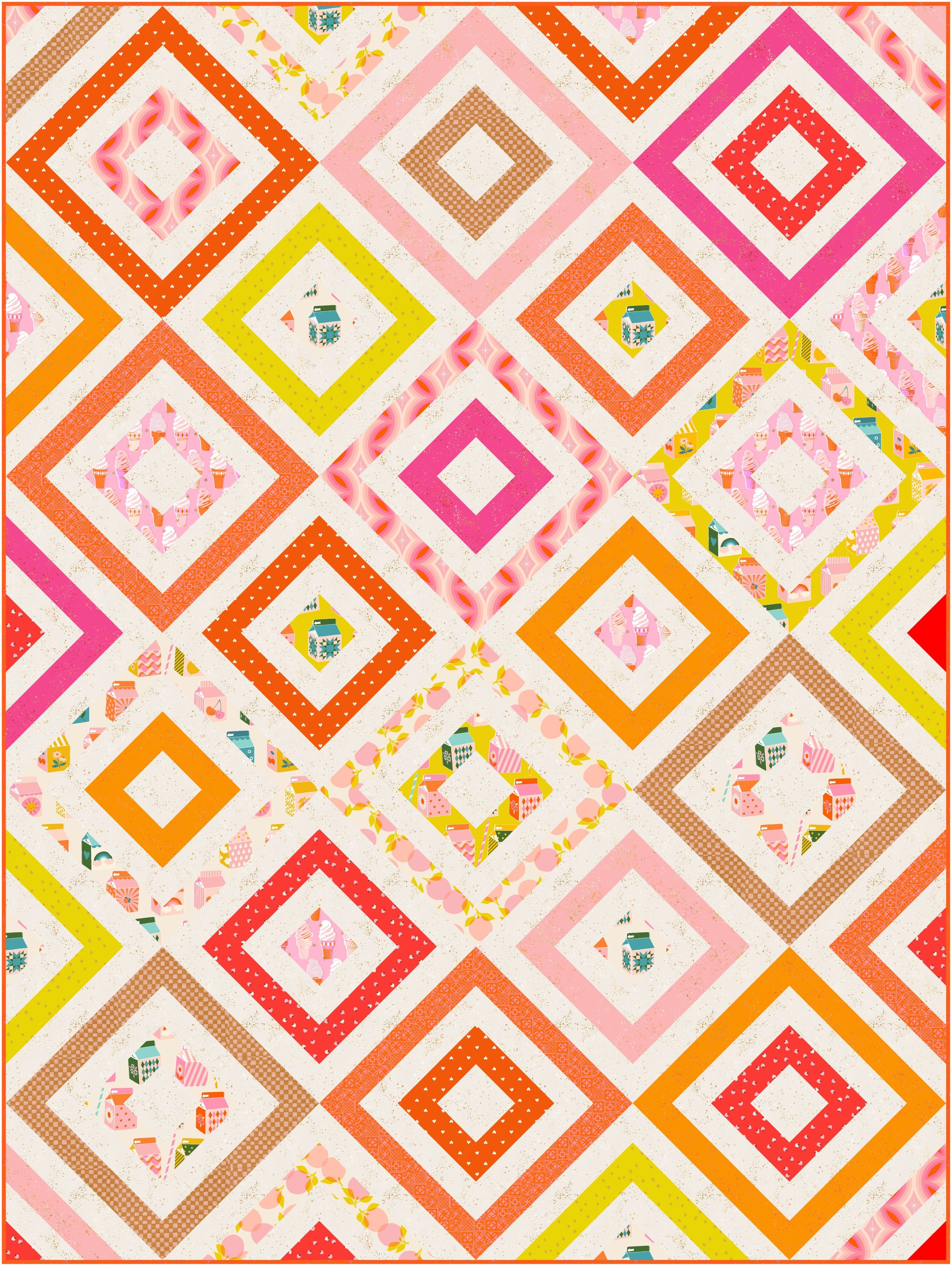 The Sadie Quilt Kit: Snack Attack