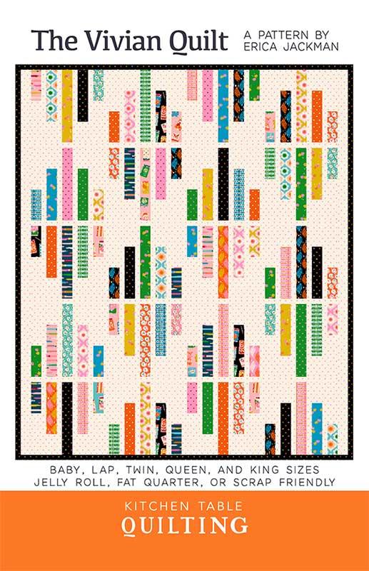 The Vivian Quilt Pattern - Kitchen Table Quilting