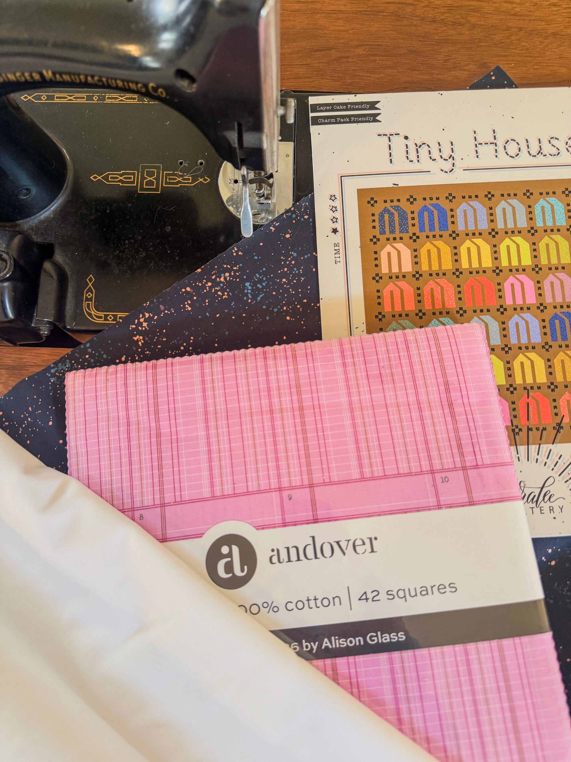 Tiny House Sun Print Quilt Kit - Night Sky