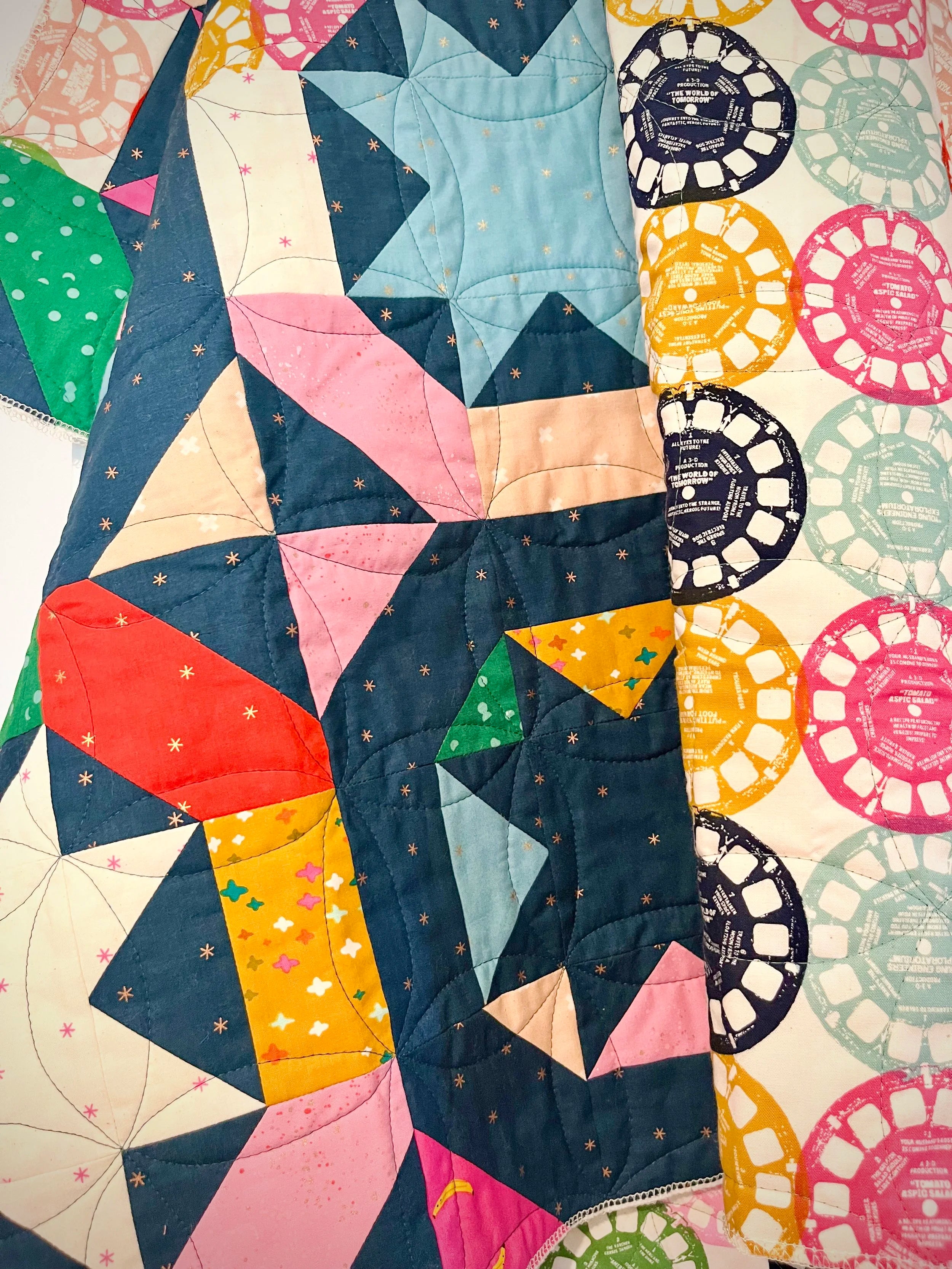 Viewmaster Kids Quilt