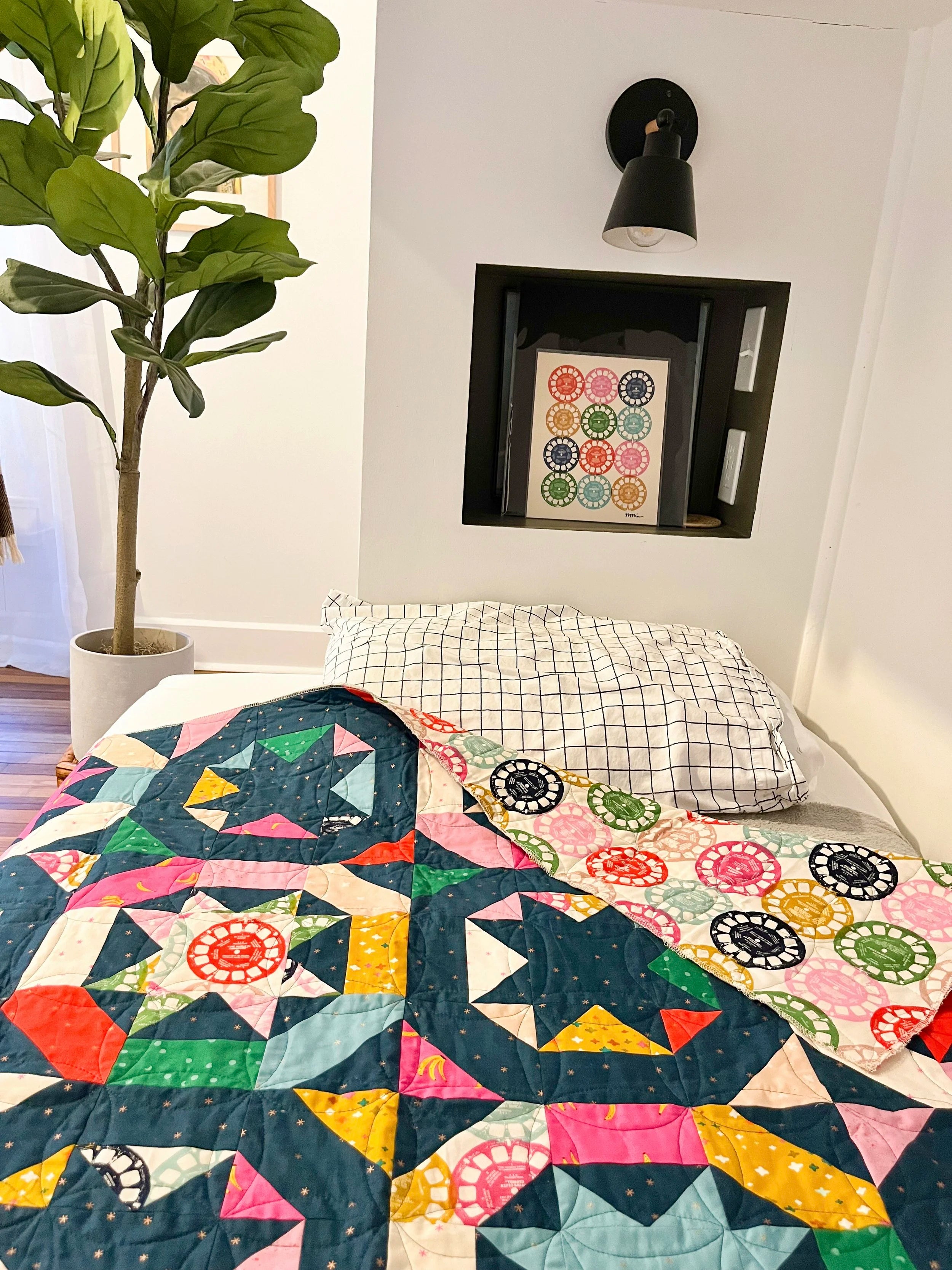 Viewmaster Kids Quilt