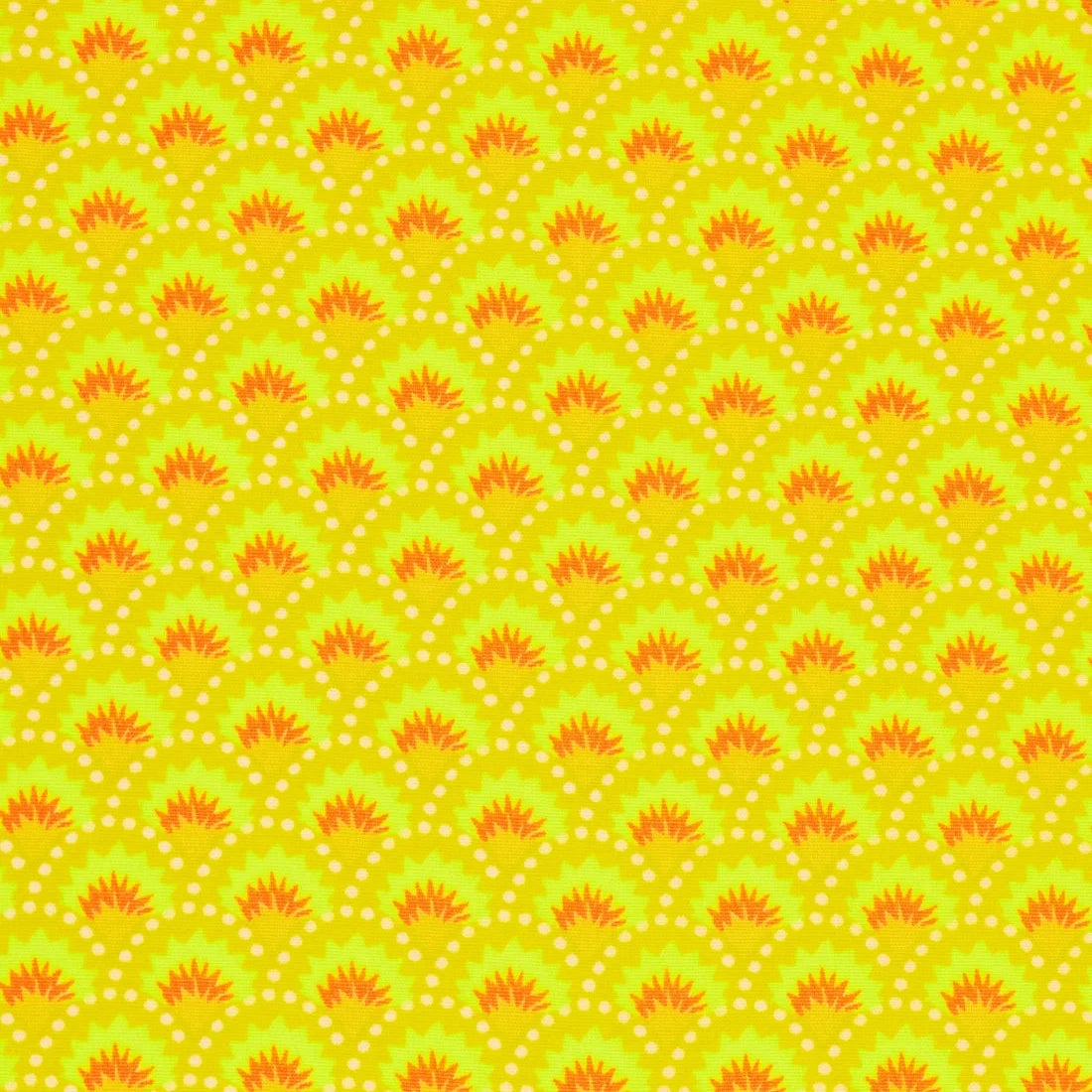 Wasabi - Neon Yellow - Petit Pan - Cotton POPLIN