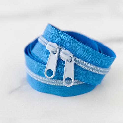 30" Zipper - Clear Sky