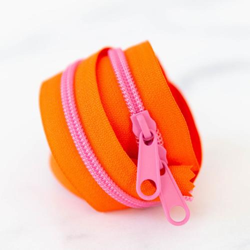30" Zipper - Orangetastic