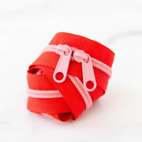 30" Zipper - Shortcake